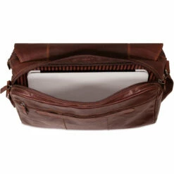 Jack Georges Voyager Large Travel Messenger Bag 7325 9 Jack Georges Voyager Large Travel Messenger Bag 7325 -suitcase sale 7325brn back int full