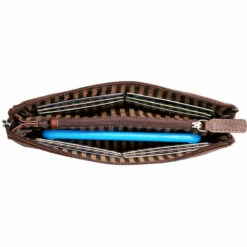 Jack Georges Voyager Zippered Wristlet Clutch 7723 5 Jack Georges Voyager Zippered Wristlet Clutch 7723 -suitcase sale 7723brn int