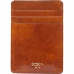 Bosca Old Leather Front Pocket Wallet - RFID -suitcase sale 78 27 01