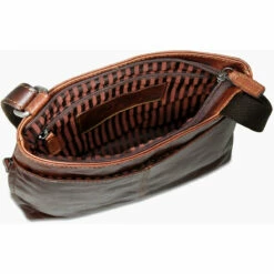 Jack Georges Voyager Small Zippered Crossbody Bag 7880 -suitcase sale 7880brn int