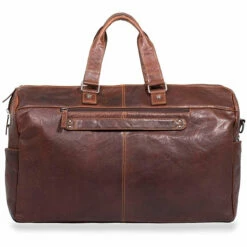 Jack Georges Voyager Large 22" Travel Duffle Bag 7922 -suitcase sale 7922brn back