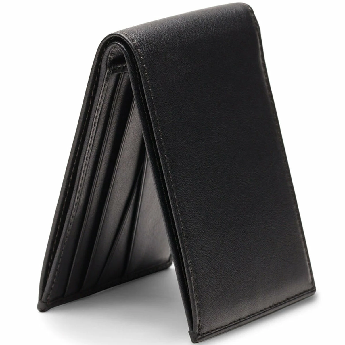 Bosca Nappa Vitello Small Bifold Wallet - RFID 4 Bosca Nappa Vitello Small Bifold Wallet - RFID - Image 4