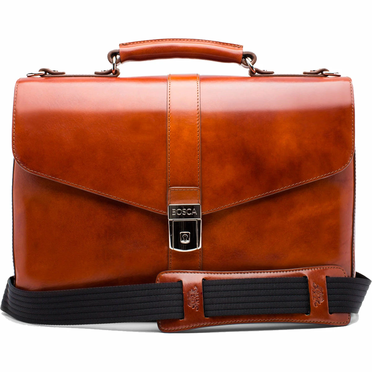 Bosca Old Leather Flapover Brief 2 Bosca Old Leather Flapover Brief - Image 2