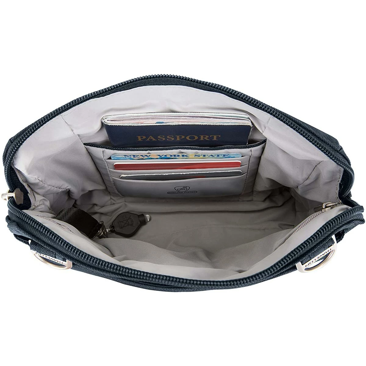 Travelon Anti-Theft Classic Convertible Crossbody And Waist Pack 4 Travelon Anti-Theft Classic Convertible Crossbody And Waist Pack - Image 4