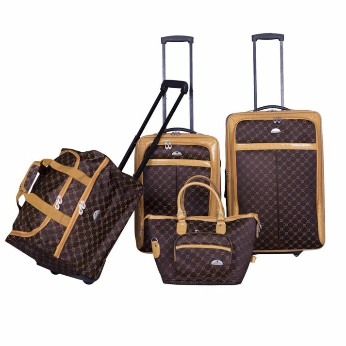 American Flyer Signature 4-Piece Luggage Set 1 American Flyer Signature 4-Piece Luggage Set