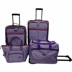American Flyer Signature 4-Piece Luggage Set 15 American Flyer Signature 4-Piece Luggage Set -suitcase sale 83700 4LIP1