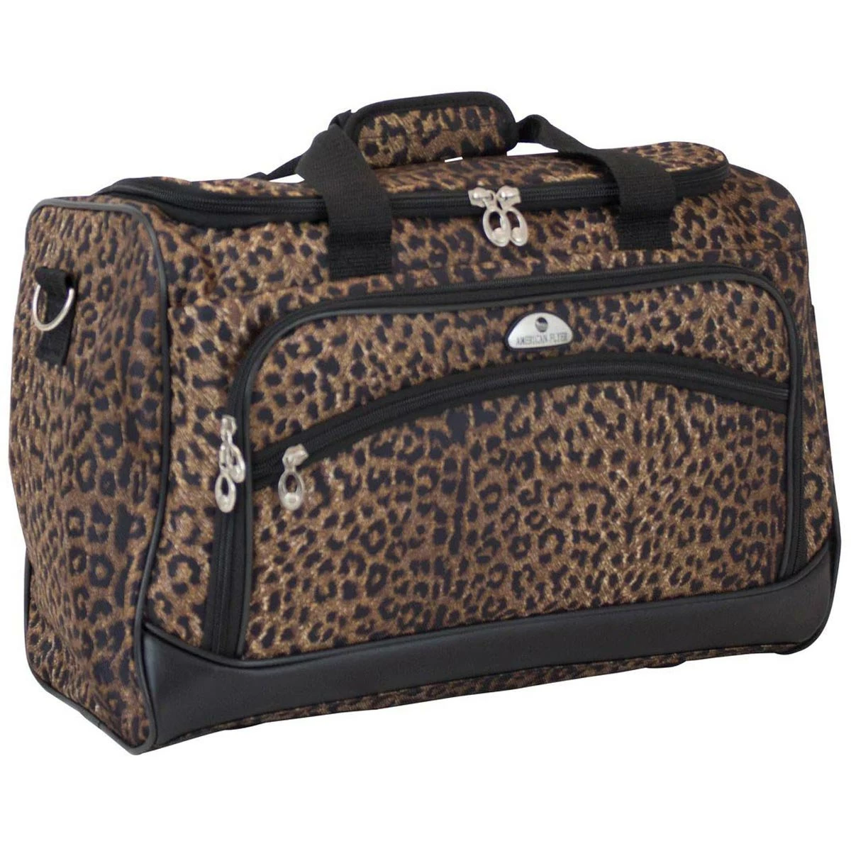 American Flyer Animal Print 5-Piece Spinner Luggage Set 3 American Flyer Animal Print 5-Piece Spinner Luggage Set - Image 3