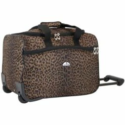 American Flyer Animal Print 5-Piece Spinner Luggage Set 12 American Flyer Animal Print 5-Piece Spinner Luggage Set -suitcase sale 85300 5LBLK11