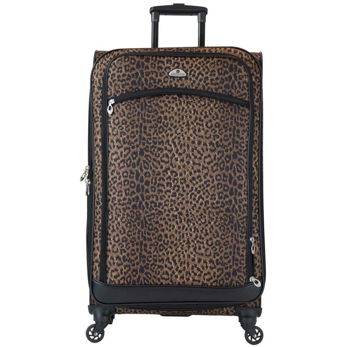 American Flyer Animal Print 5-Piece Spinner Luggage Set 5 American Flyer Animal Print 5-Piece Spinner Luggage Set - Image 5