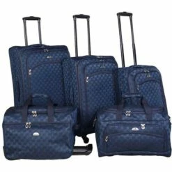 American Flyer Madrid 5-Piece Spinner Luggage Set 9 American Flyer Madrid 5-Piece Spinner Luggage Set -suitcase sale 85400 5 BLU