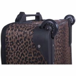 American Flyer Animal Print Leopard 5-Piece Luggage Set -suitcase sale 86500 5 LEO 4