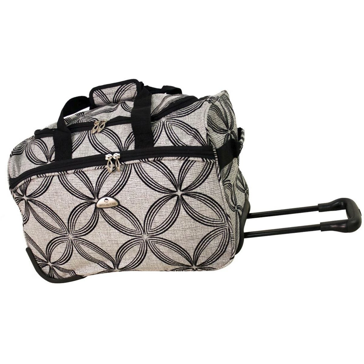 American Flyer Silver Clover 5-Piece Spinner Luggage Set 3 American Flyer Silver Clover 5-Piece Spinner Luggage Set - Image 3