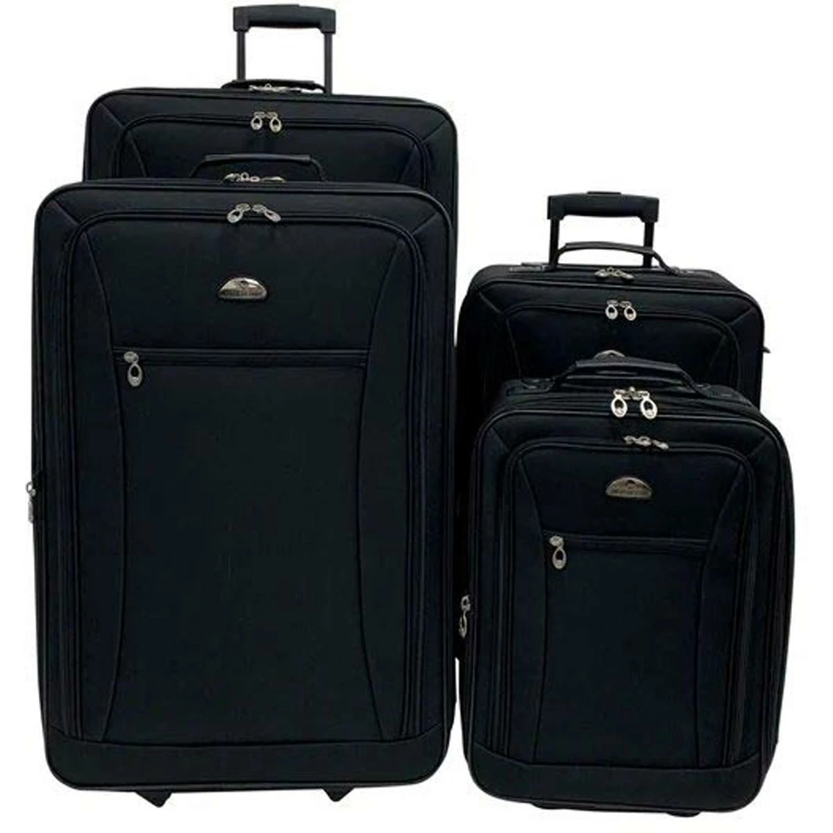 American Flyer Brooklyn 4-Piece Luggage Set 1 American Flyer Brooklyn 4-Piece Luggage Set