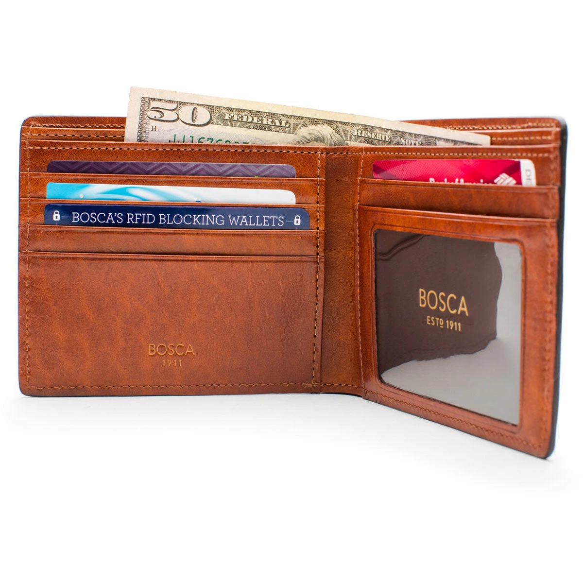 Bosca Dolce Executive ID Wallet - RFID 3 Bosca Dolce Executive ID Wallet - RFID - Image 3