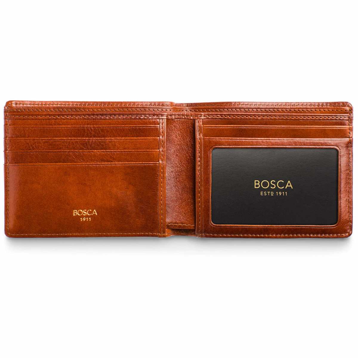 Bosca Old Leather 5 Pocket Wallet W/ID 5 Bosca Old Leather 5 Pocket Wallet W/ID - Image 5