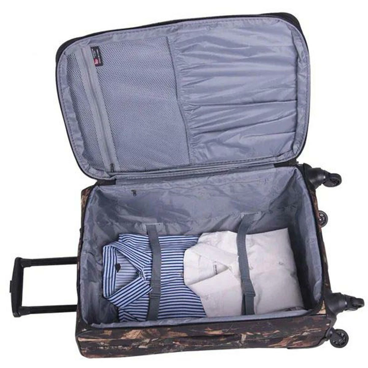 American Flyer Camo Green 5-Piece Spinner Luggage Set 2 American Flyer Camo Green 5-Piece Spinner Luggage Set - Image 2