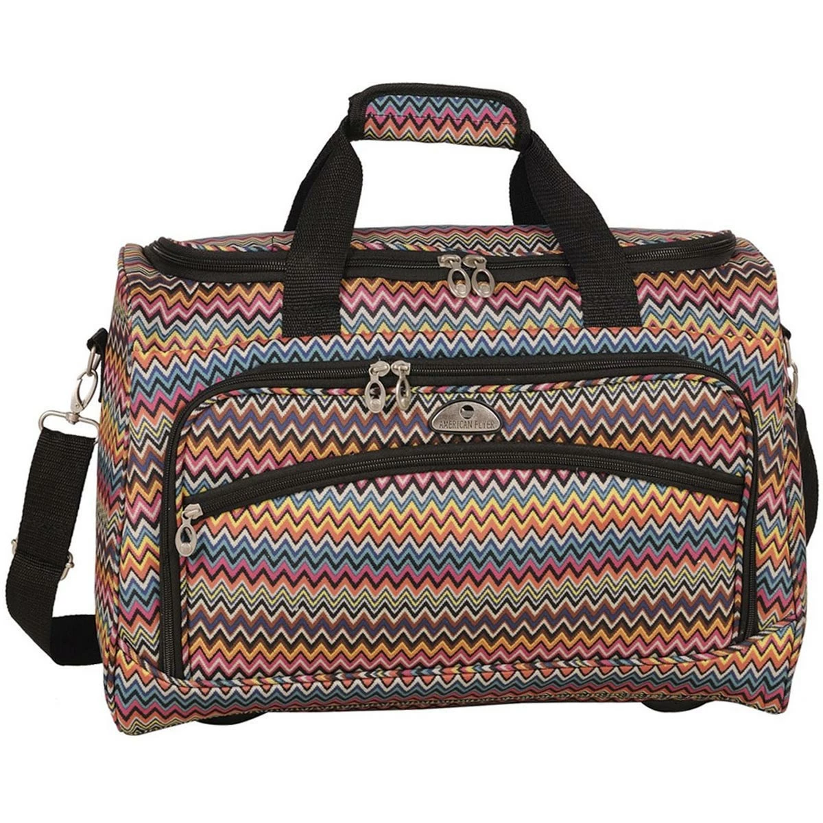 American Flyer Gold Coast 5-Piece Spinner Luggage Set 4 American Flyer Gold Coast 5-Piece Spinner Luggage Set - Image 4