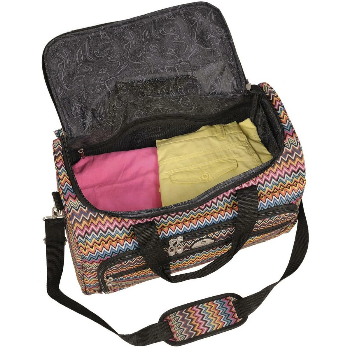 American Flyer Gold Coast 5-Piece Spinner Luggage Set 3 American Flyer Gold Coast 5-Piece Spinner Luggage Set - Image 3