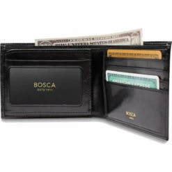 Bosca Old Leather BiFold With Card/ID Flap -suitcase sale 97 59 6
