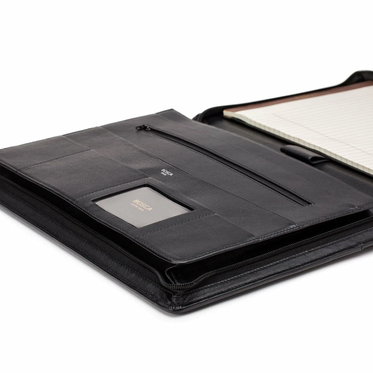 Bosca Nappa Vitello Deluxe Zip Around Portfolio Organizer 4 Bosca Nappa Vitello Deluxe Zip Around Portfolio Organizer - Image 4