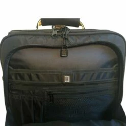 A. Saks 17 Inch Underseater Rollaboard W/USB Port -suitcase sale AE 17Wf
