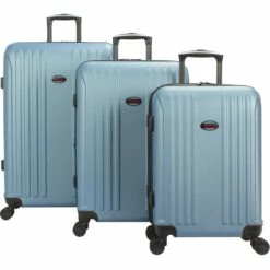 American Flyer Moraga 3-Piece Hardside Spinner Luggage Set 10 American Flyer Moraga 3-Piece Hardside Spinner Luggage Set -suitcase sale AF122 ST3 DSBL 1