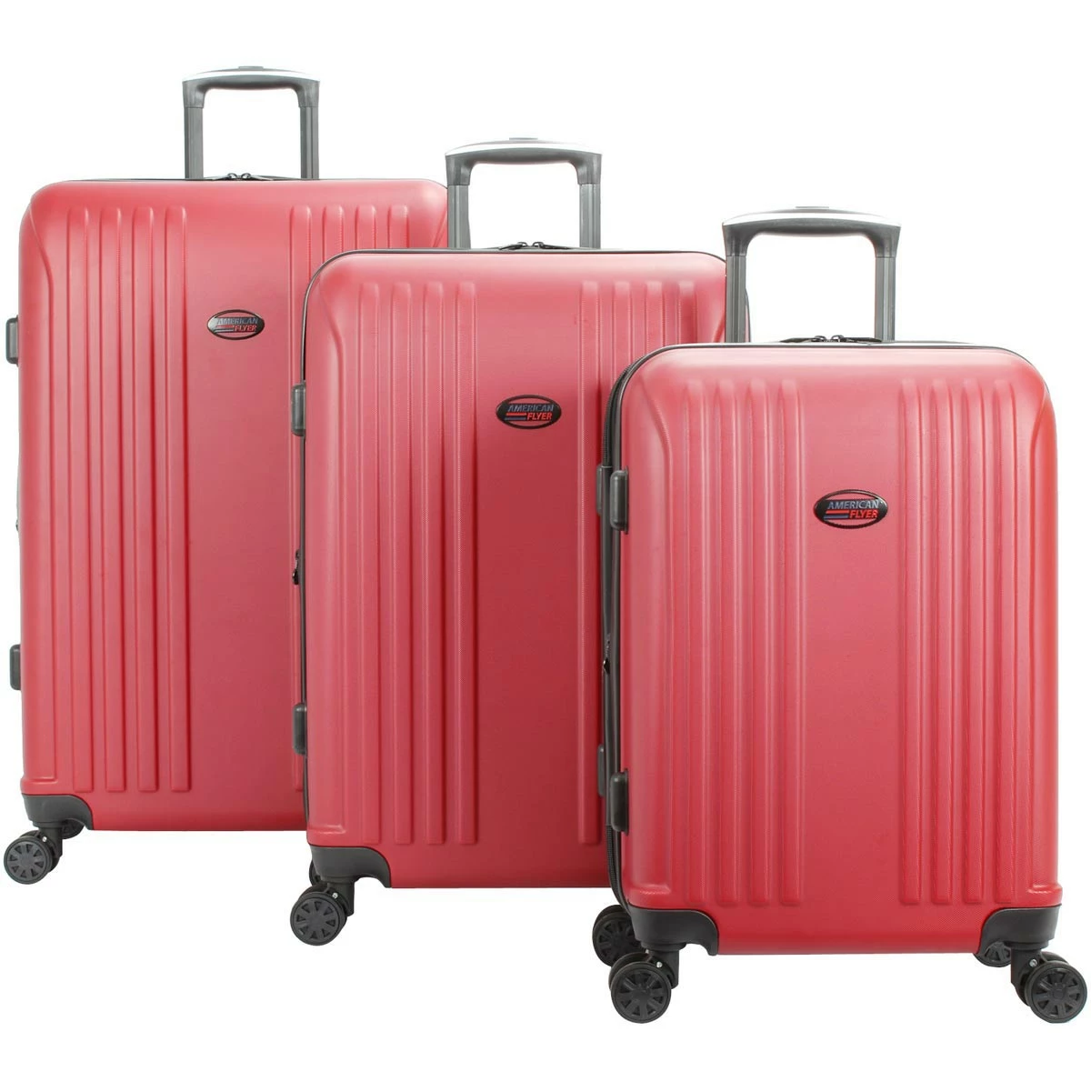 American Flyer Moraga 3-Piece Hardside Spinner Luggage Set 2 American Flyer Moraga 3-Piece Hardside Spinner Luggage Set - Image 2