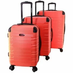 American Flyer Mina 3-Piece Hardside Spinner Luggage Set -suitcase sale AF142 CRL 1
