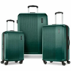 Samsonite Alliance SE 3 Piece Expandable Spinner Set -suitcase sale ALLIANCESE PINEGREEN FULLSET