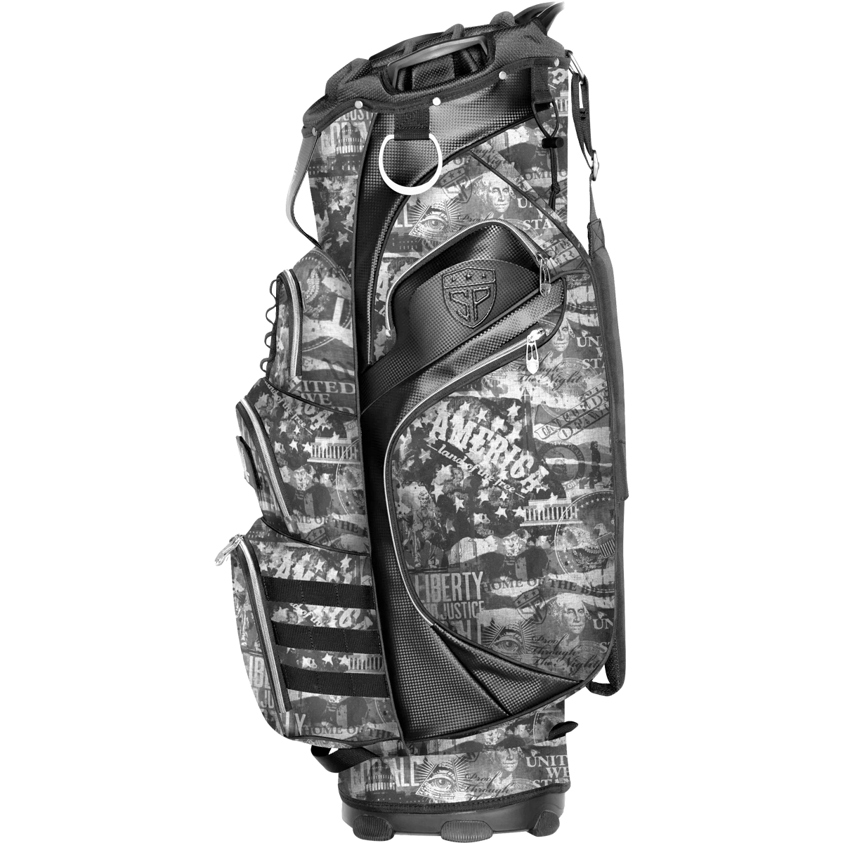 Subtle Patriot America's Graffiti Golf Cart Bag 2 Subtle Patriot America's Graffiti Golf Cart Bag - Image 2