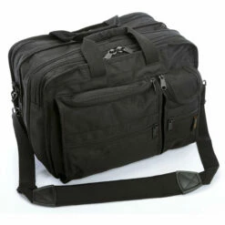 A. Saks EXPANDABLE Ballistic Nylon Organizer Briefcase 8 A. Saks EXPANDABLE Ballistic Nylon Organizer Briefcase -suitcase sale BC4X 5