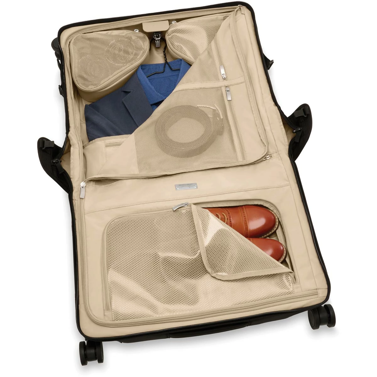 Briggs & Riley Baseline Wide Carry On Wheeled Garment Spinner 2 Briggs & Riley Baseline Wide Carry On Wheeled Garment Spinner - Image 2