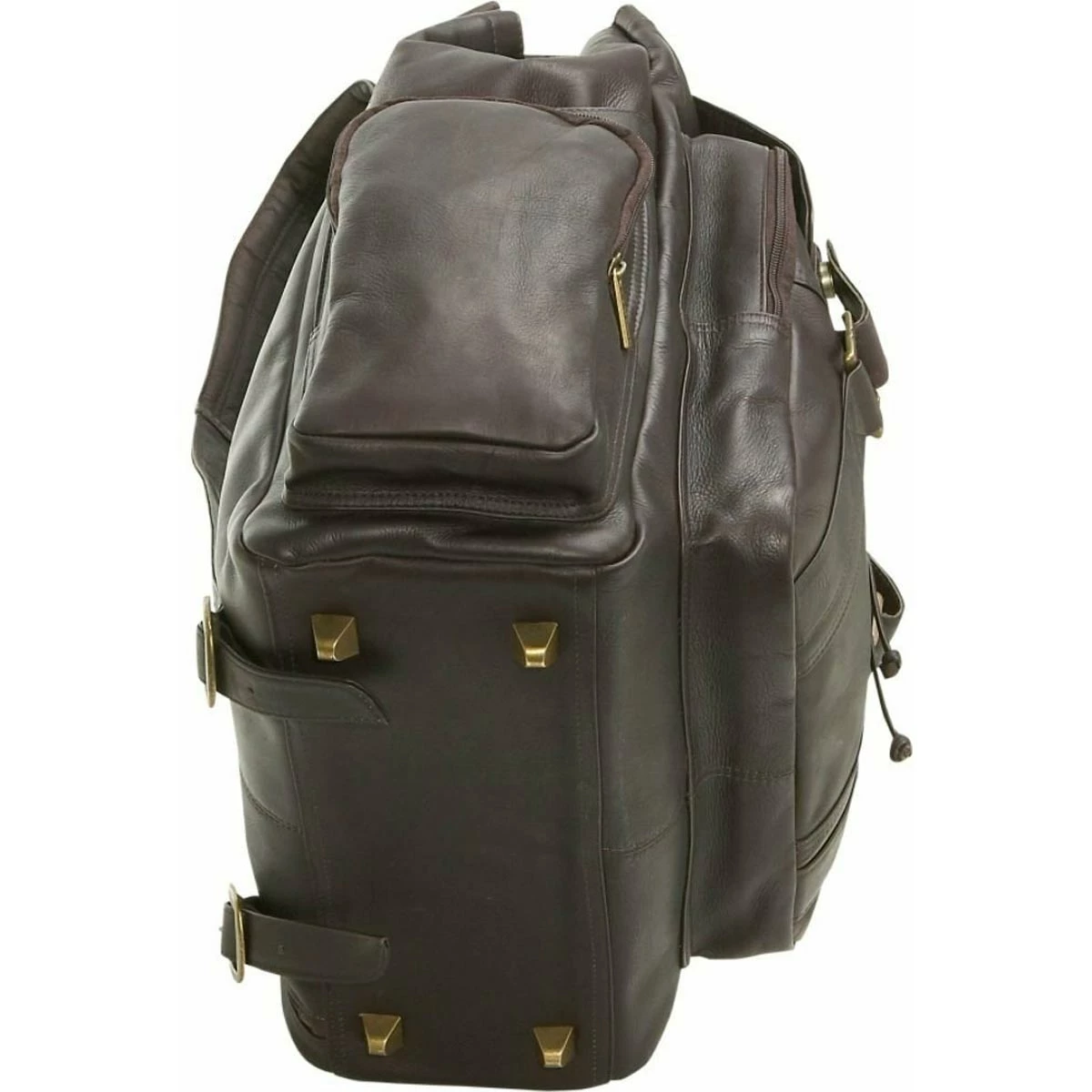 LeDonne Leather Large Traveler Backpack 6 LeDonne Leather Large Traveler Backpack - Image 6