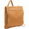 LeDonne Leather Convertible Shoulder Bag/Backpack