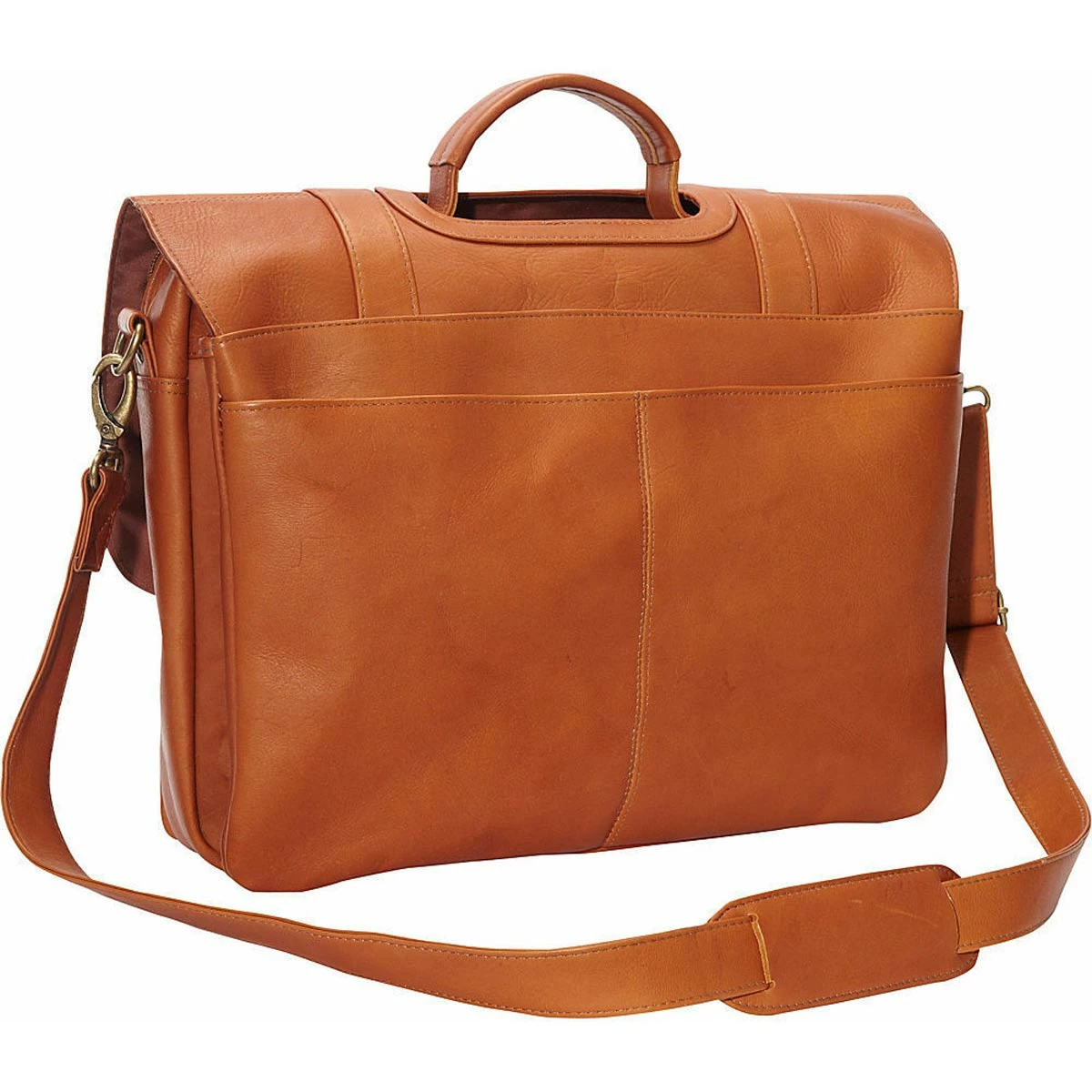 LeDonne Leather Classic Laptop Brief 6 LeDonne Leather Classic Laptop Brief - Image 6