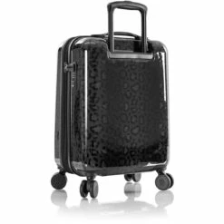 Heys Black Leopard 21" Fashion Spinner -suitcase sale BlackLeopard 21 backqrt 1500x1500 96bfc1ce d922 4eca 97a8 699e874a4349