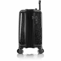 Heys Black Leopard 21" Fashion Spinner -suitcase sale BlackLeopard 21 side 1500x1500 790109cc f65a 4a15 9b2c 0b4c7e832813