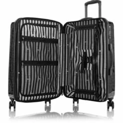 Heys Black Leopard 26" Fashion Spinner 10 Heys Black Leopard 26" Fashion Spinner -suitcase sale BlackLeopard 26 open 1500x1500 473944e0 621d 4849 a3b6 db0a481ca5d0