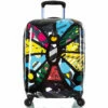 Britto Butterfly TRANSPARENT Carry On Spinner
