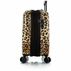 Heys Brown Leopard 21" Fashion Spinner -suitcase sale BrownLeopard 21 side 1500x1500 1e60f52f 75da 477f 9cab 1a749036b848