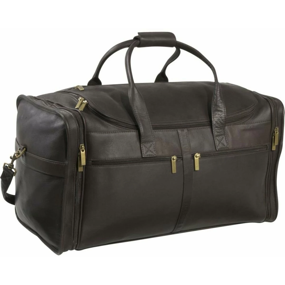 LeDonne Leather Classic Cabin Duffel Bag 3 LeDonne Leather Classic Cabin Duffel Bag - Image 3