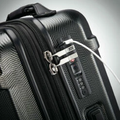 Hartmann Century Deluxe Hardside 20" Carry On Expandable Spinner -suitcase sale CenturyDLX T522 COSpin 6 Side TSA USB