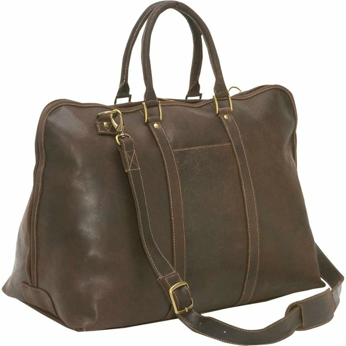 LeDonne Leather Distressed Getaway Duffel 1 LeDonne Leather Distressed Getaway Duffel