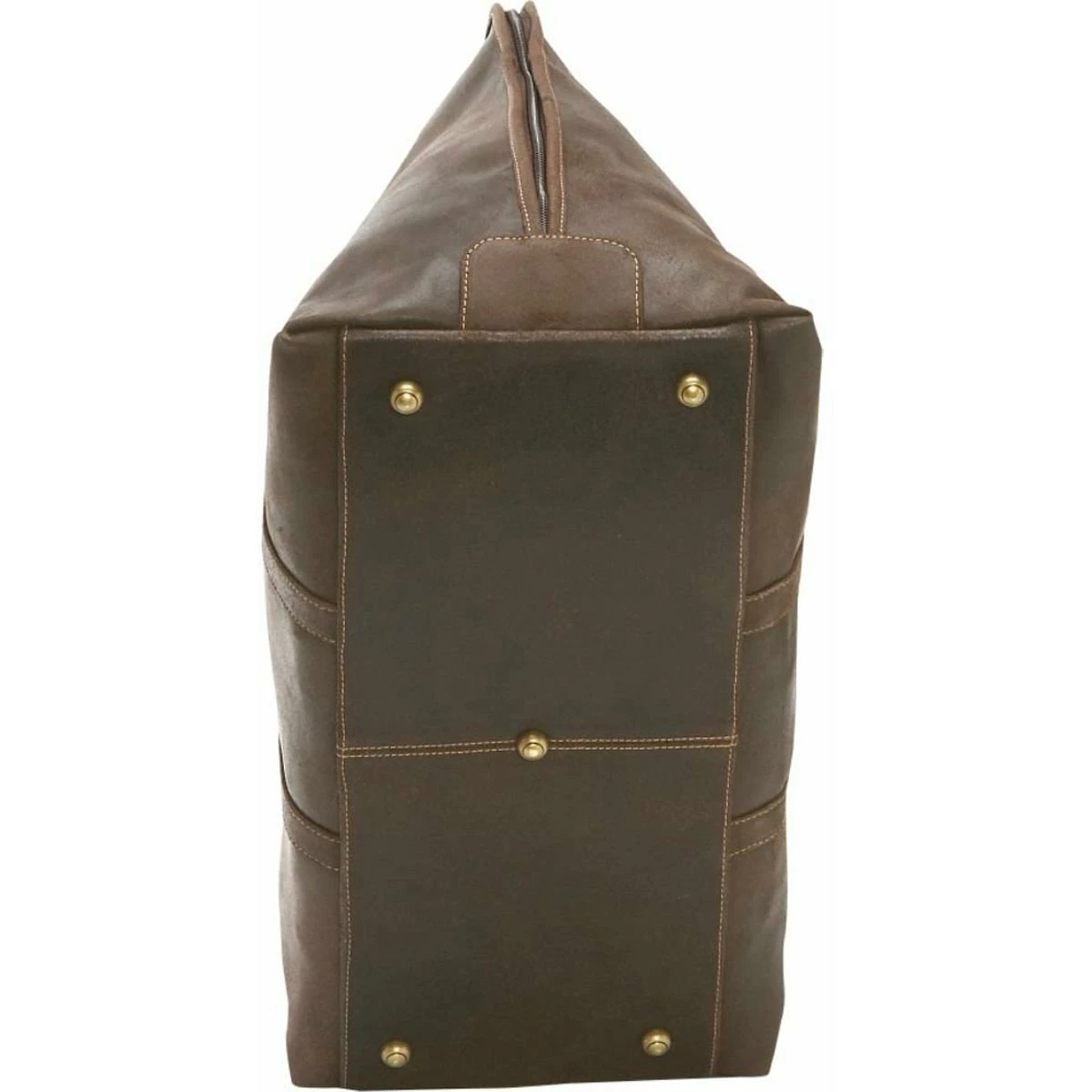 LeDonne Leather Distressed Getaway Duffel 4 LeDonne Leather Distressed Getaway Duffel - Image 4