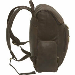 LeDonne Leather Distressed Laptop Backpack -suitcase sale Ds 4020 side 80271.1393428186.1280.1280 11500