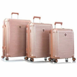 Heys EDGE 3 Piece Expandable Spinner Set -suitcase sale Edge set rosegold silvertrolley 750x750 ef7fce1d 64d3 4098 9f8e 0016b531e2c9