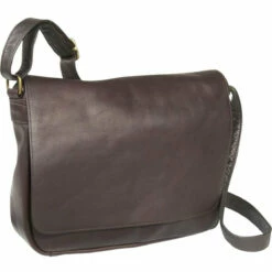 Ledonne Leather Full Flap Over Shoulder Bag -suitcase sale H 148R cAFE 03158.1393524948.1280.1280 68776