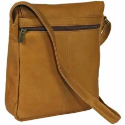 Ledonne Leather Vertical Flap Over Shoulder Bag -suitcase sale H 149 Back 93623.1385138184.1280.1280 52788