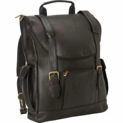 LeDonne Leather Classic Laptop Backpack 10 LeDonne Leather Classic Laptop Backpack -suitcase sale LD 044 cafe 47671.1593095137