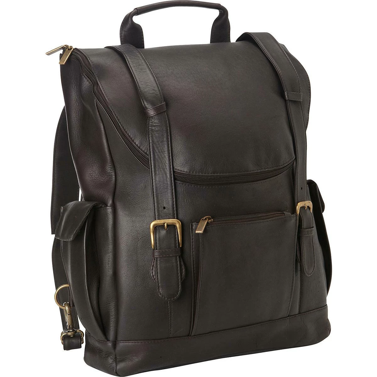 LeDonne Leather Classic Laptop Backpack 3 LeDonne Leather Classic Laptop Backpack - Image 3